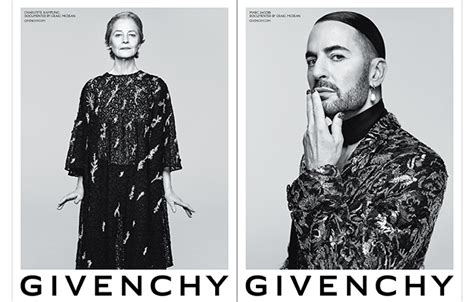 Marc Jacobs And Charlotte Rampling Star in Givenchy Spring 